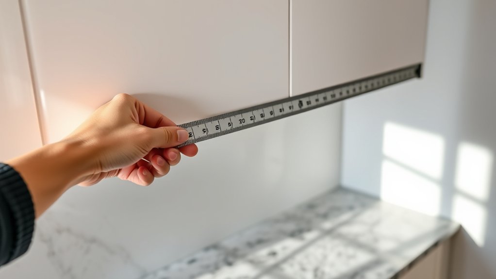 accurate cabinet and countertop measurements