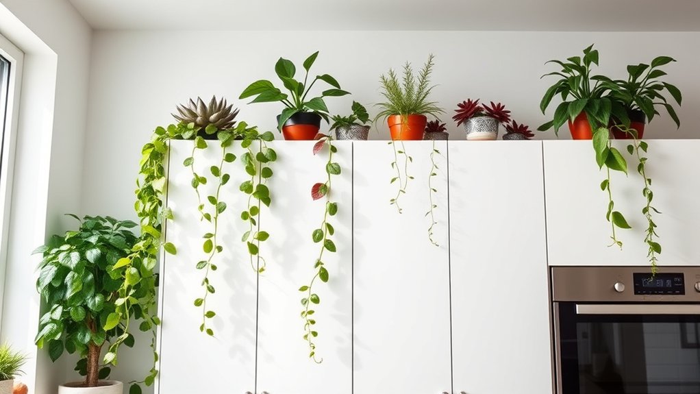 add greenery for freshness