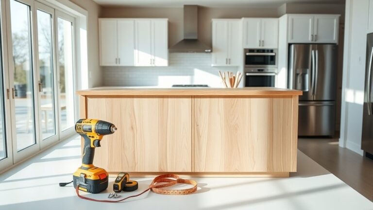building a kitchen island