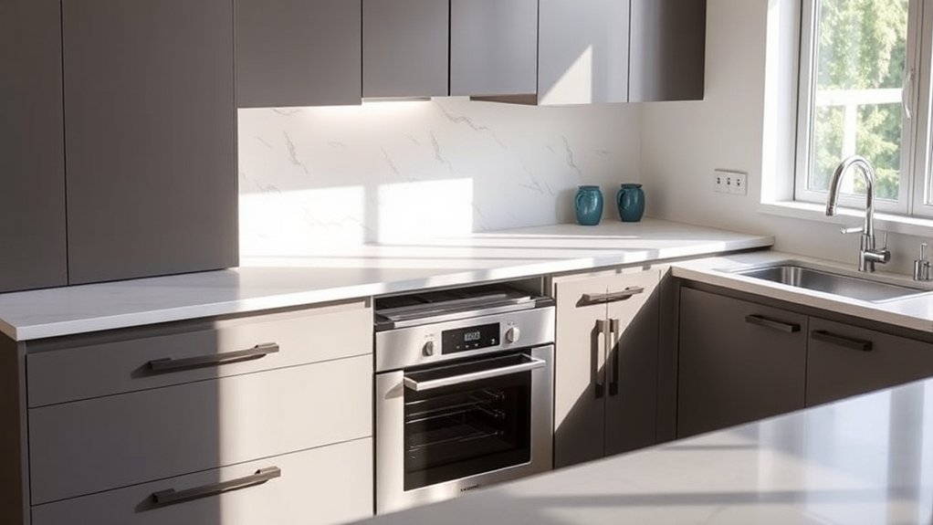 cabinet appliances countertop fit