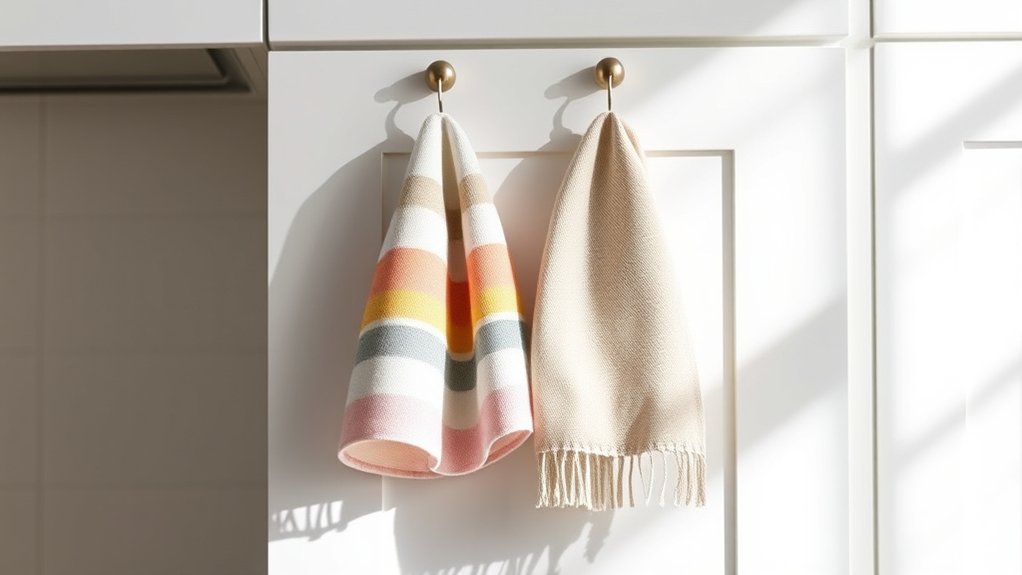 cabinet hooks for towels