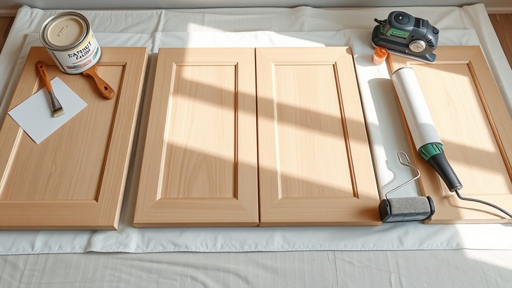 cabinet painting supplies checklist