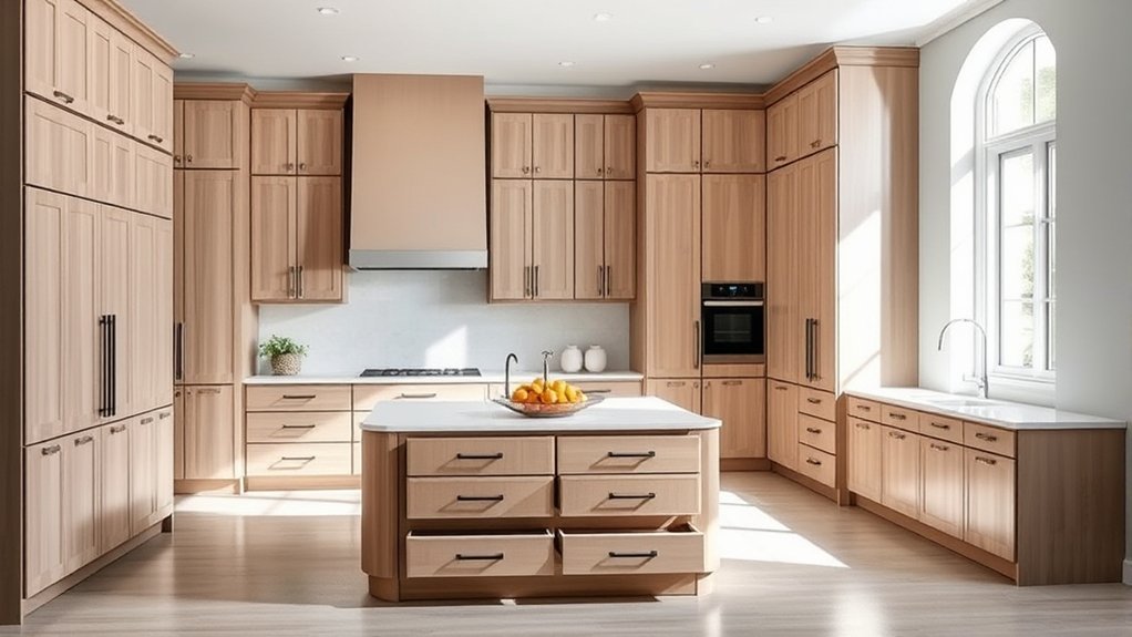 cabinet size and layout