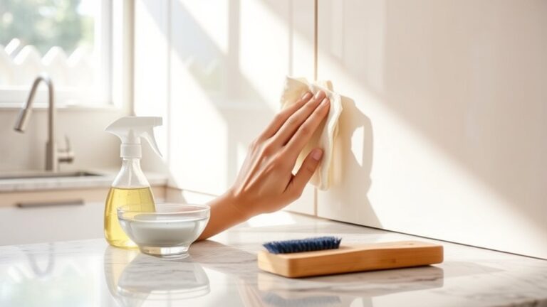 clean cabinets with ease