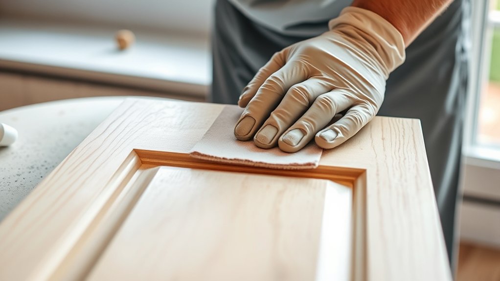 clean sand prepare surfaces