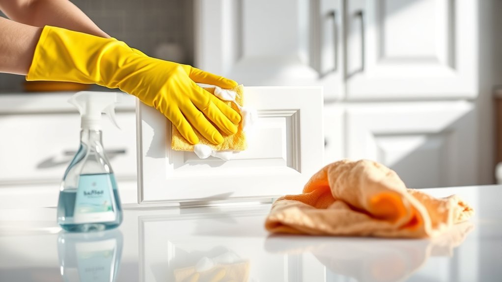 How to Clean Kitchen Cabinets Grease in 3 Easy Steps
