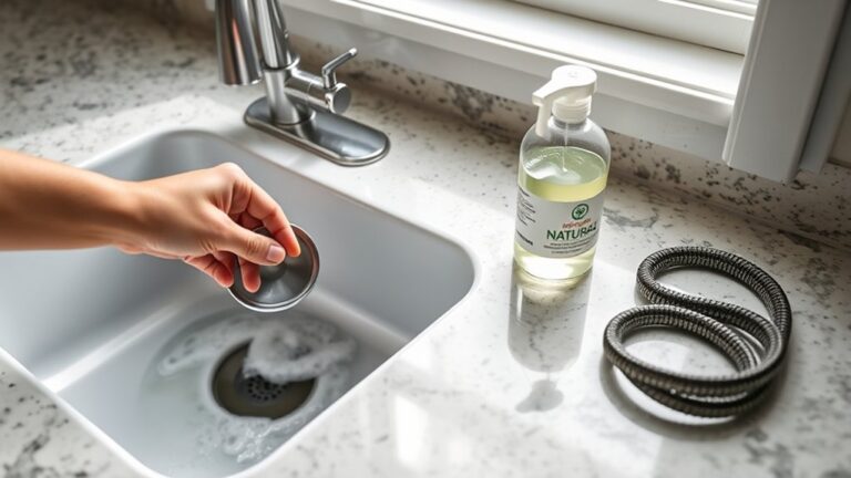 clear kitchen sink clog
