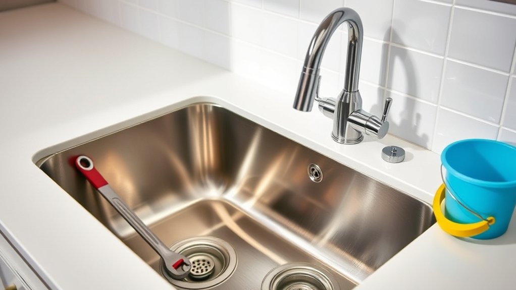 clear workspace turn off water
