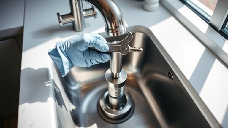 clearing disposal sink clog