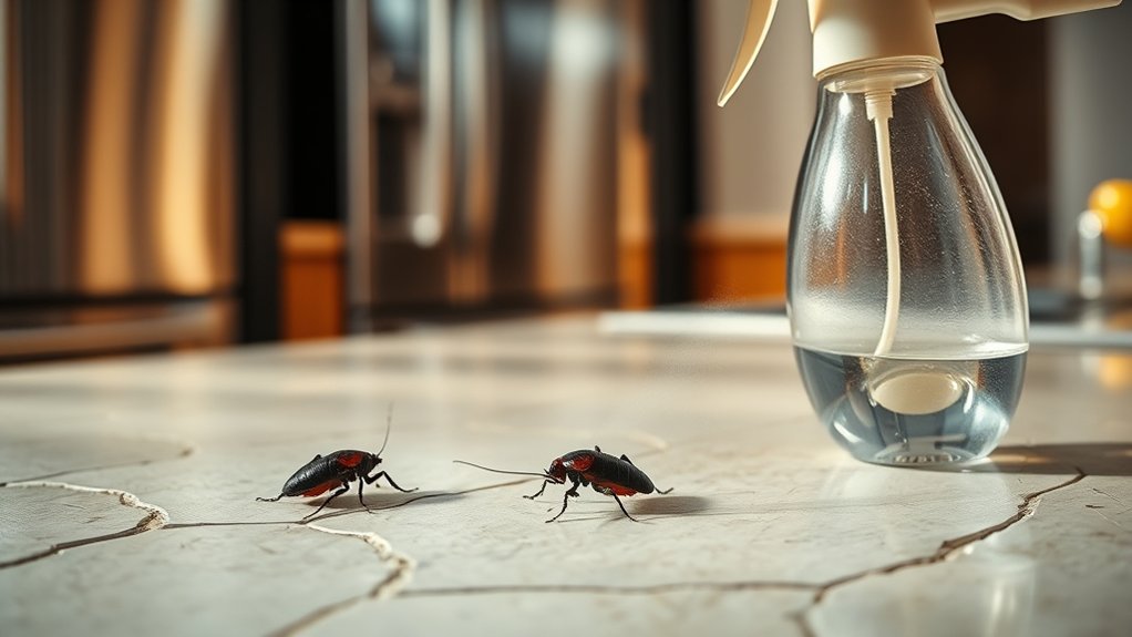 cockroaches spread bacteria quickly