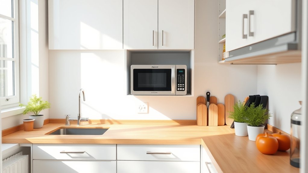 compact powerful safe microwave