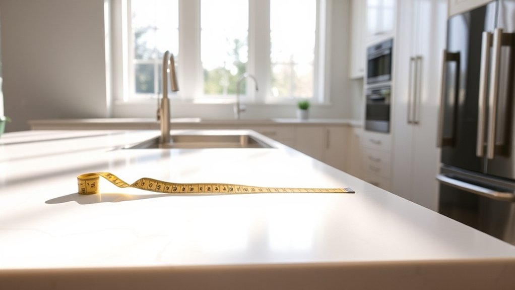counter height measurement standard