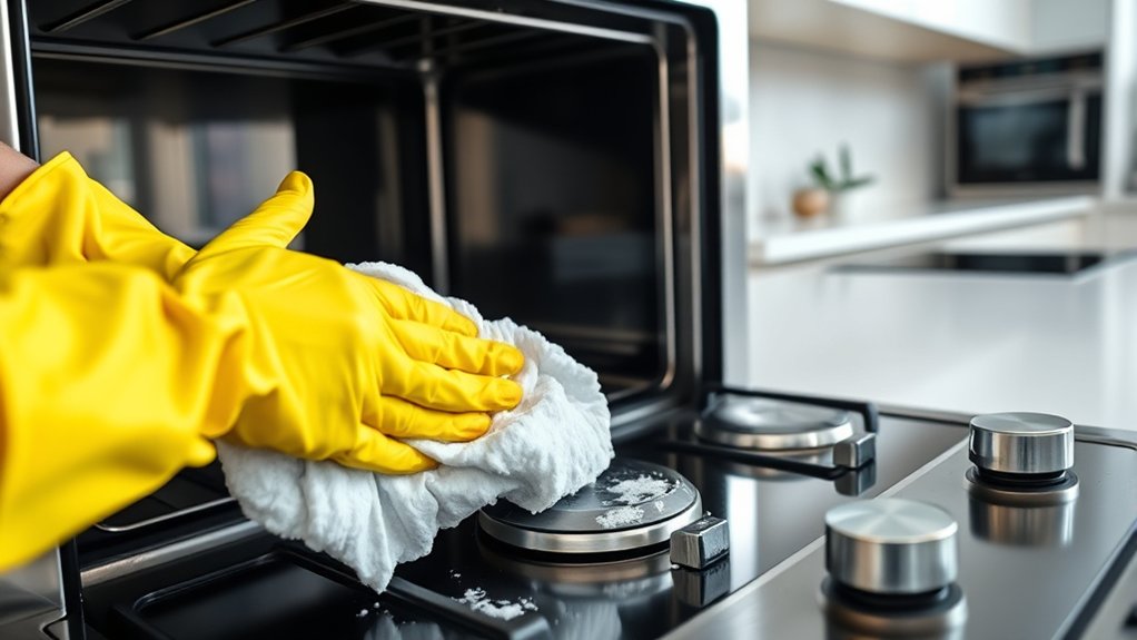 deep clean appliances thoroughly