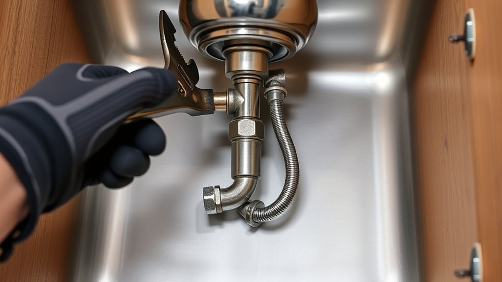 disconnect water lines safely