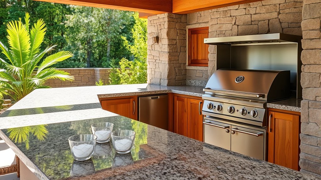 durable weather resistant kitchen materials