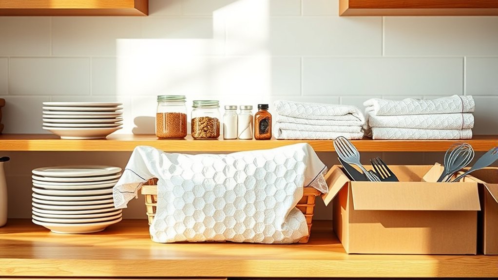 efficient kitchen packing tips