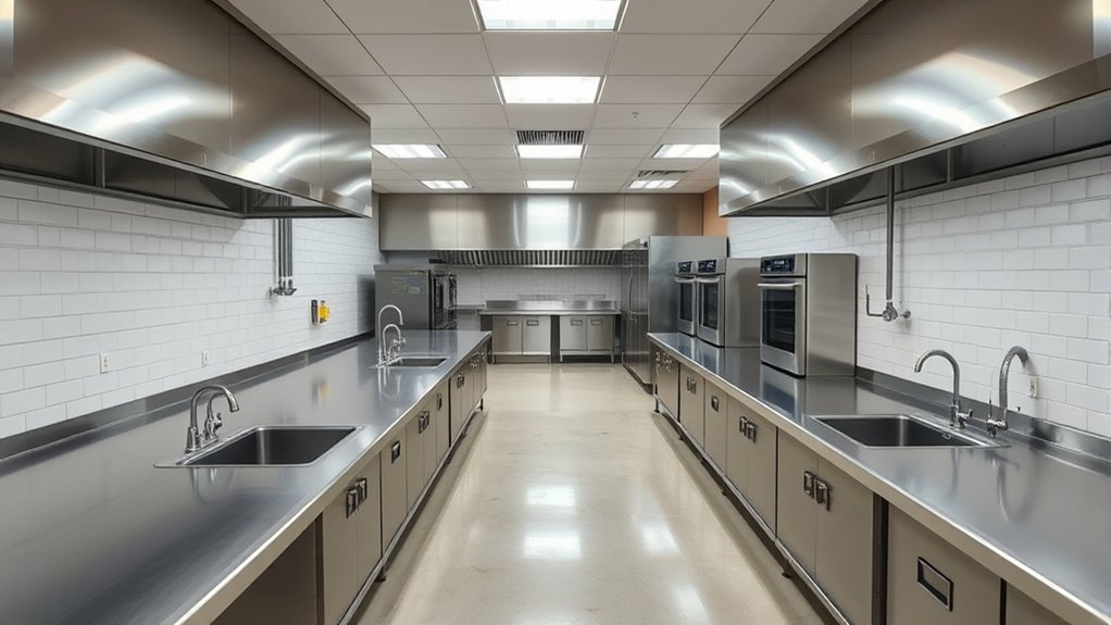 efficient organized kitchen workflow