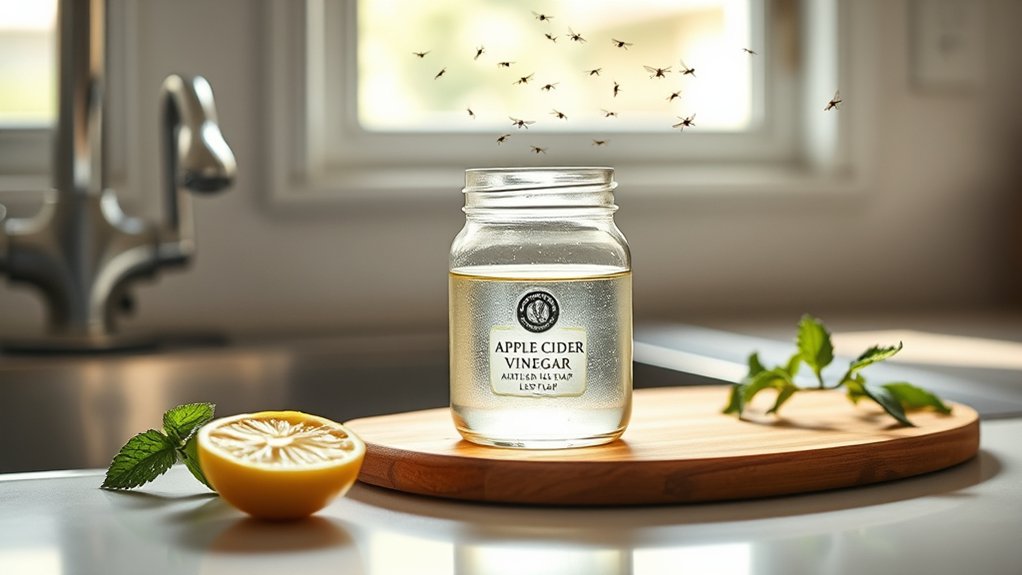 eliminate kitchen gnats quickly
