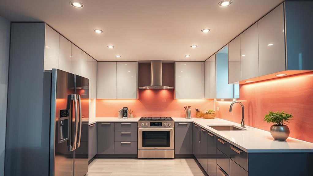 enhanced focused kitchen illumination