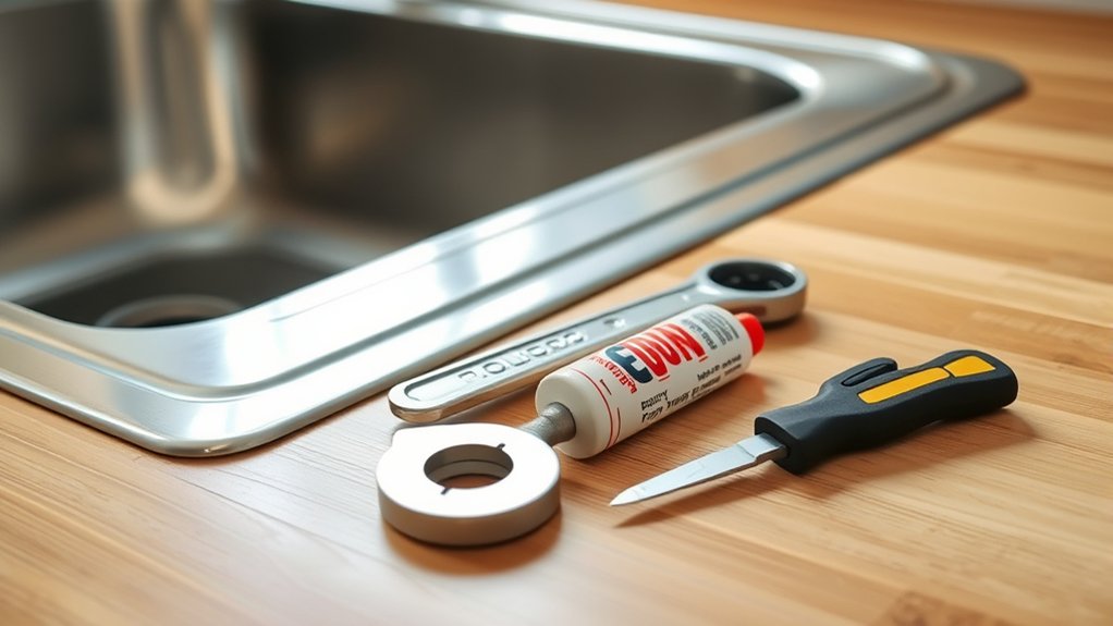 essential tools for sink removal
