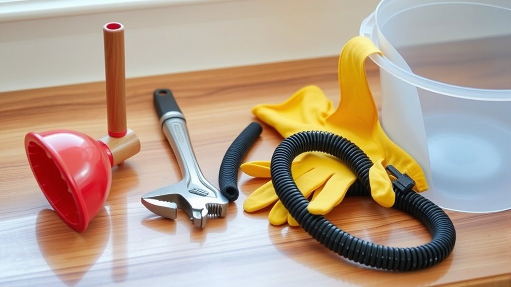 essential tools for unclogging
