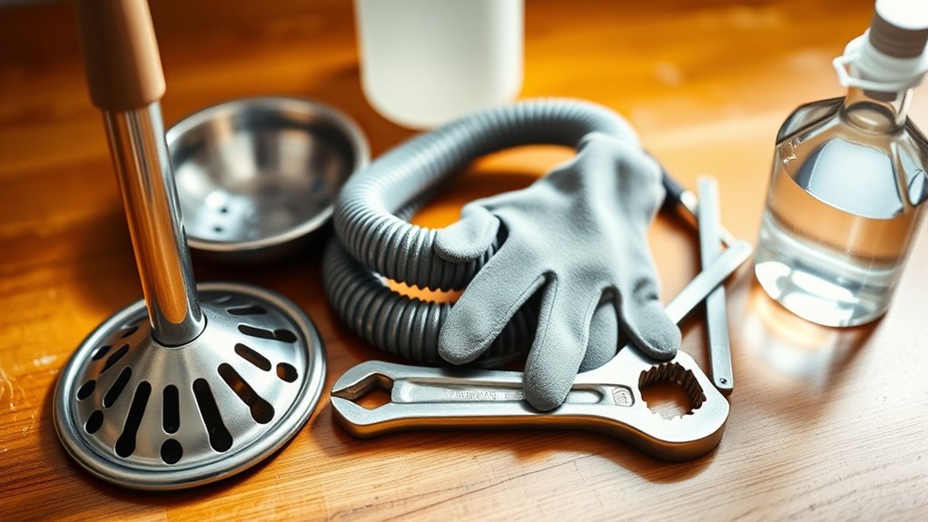 essential tools for unclogging