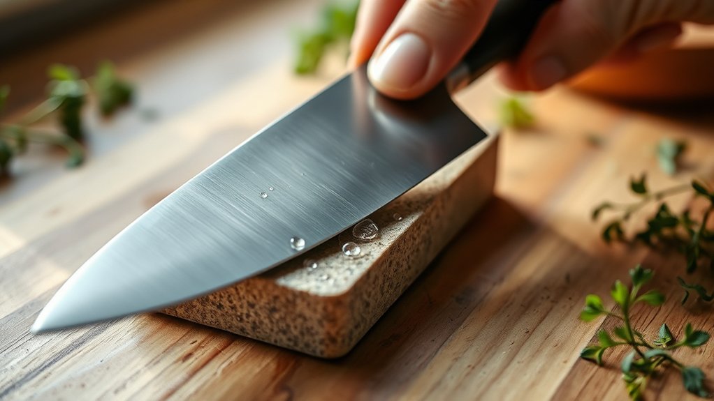 five step knife sharpening