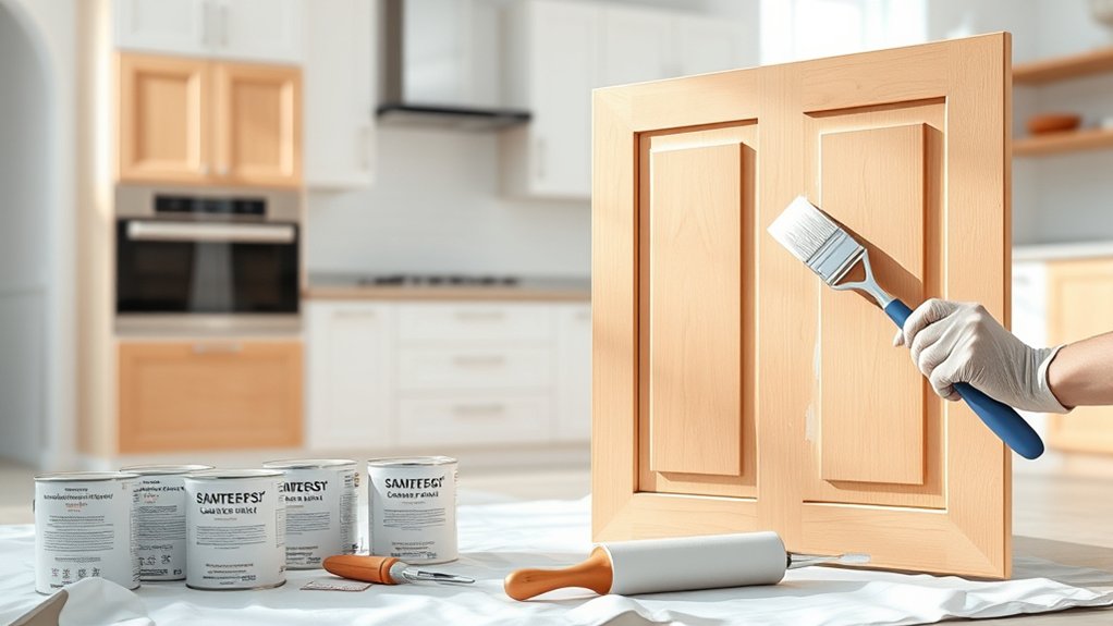 flawless cabinet painting tips