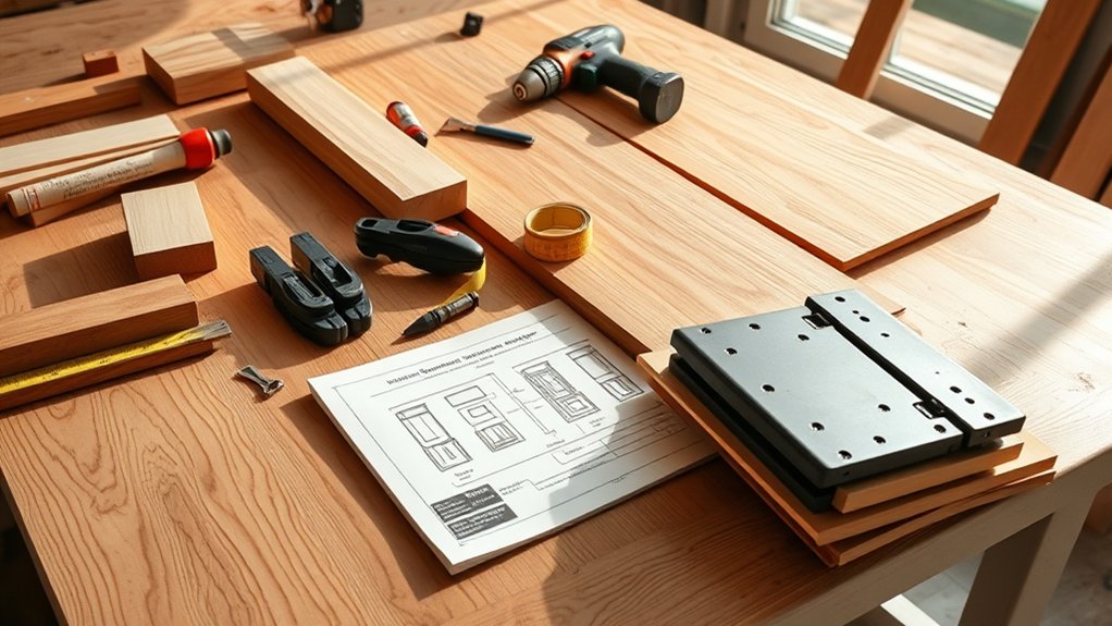 gather materials and tools