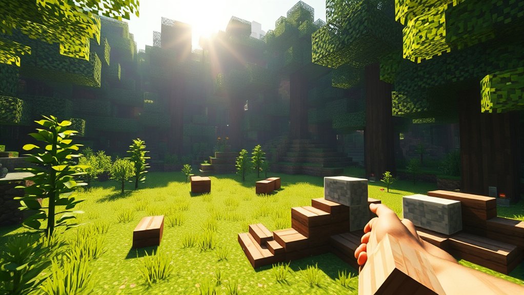 gather materials choose central location