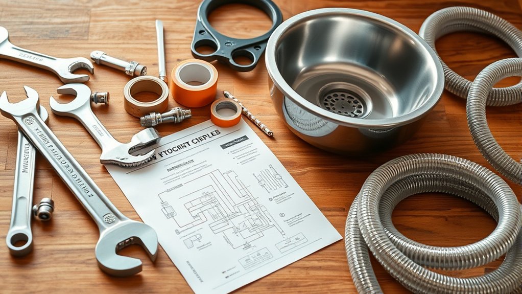 gather tools and materials