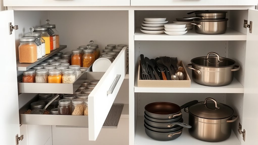 group kitchen items efficiently