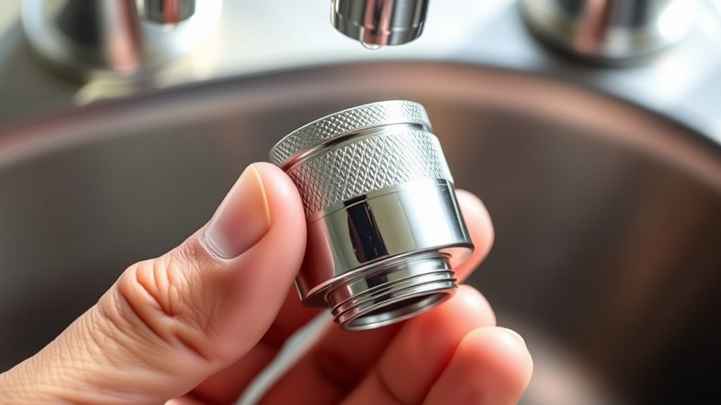 identify faucet aerator type