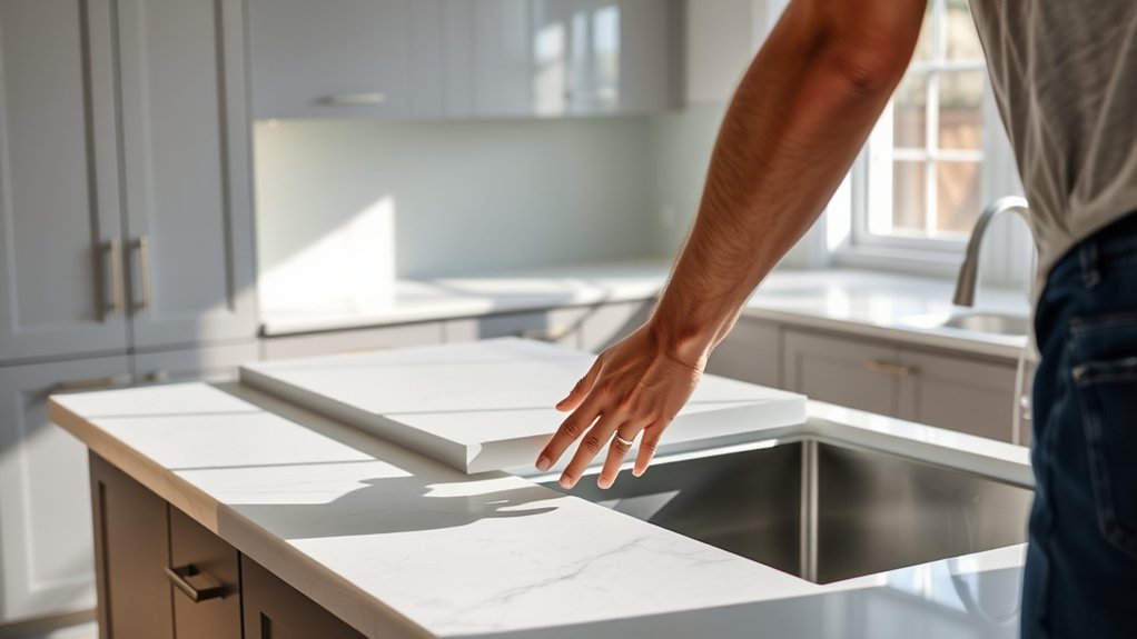 installing kitchen countertops efficiently