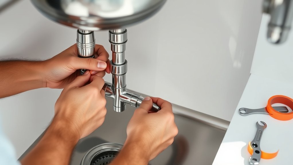 installing sink plumbing easily