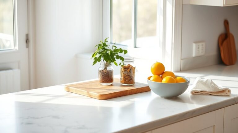 kitchen counter decoration tips