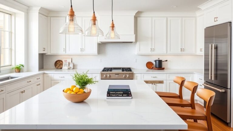 kitchen island decorating tips
