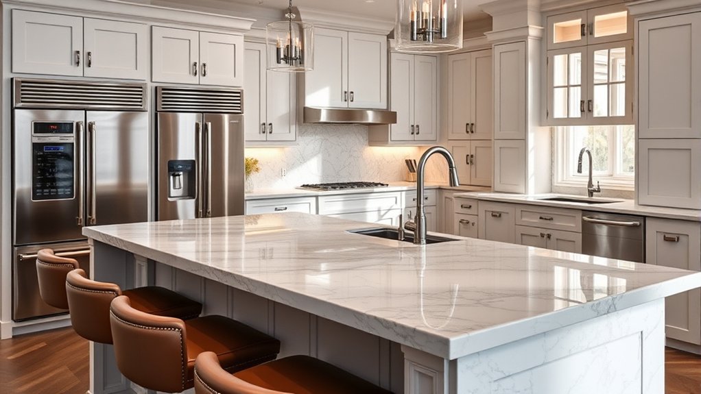 kitchen island feature costs