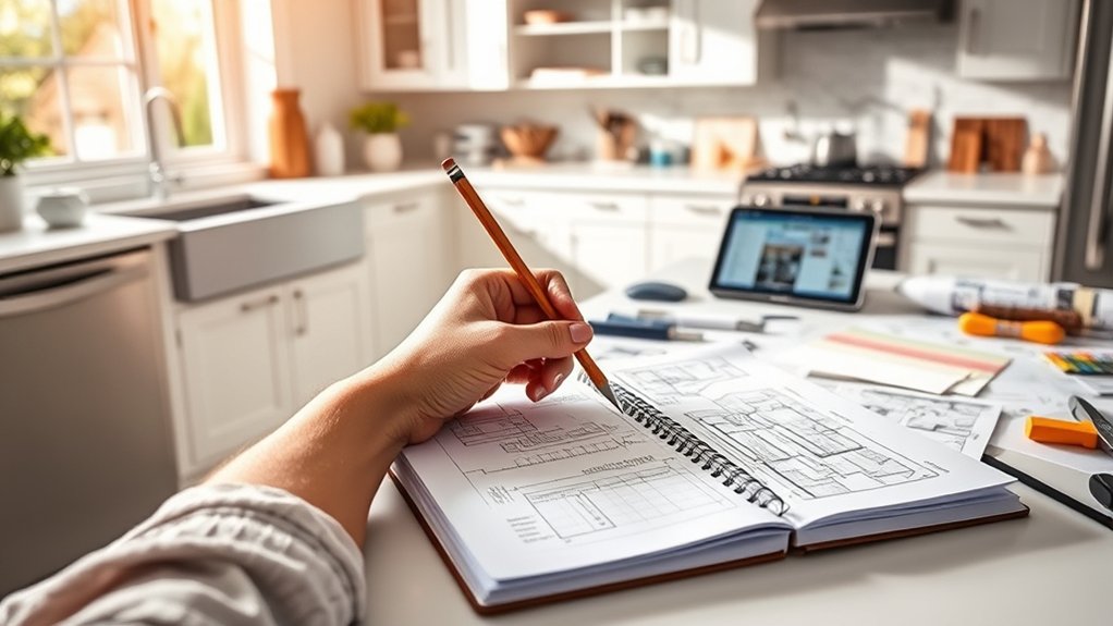 kitchen remodel planning steps