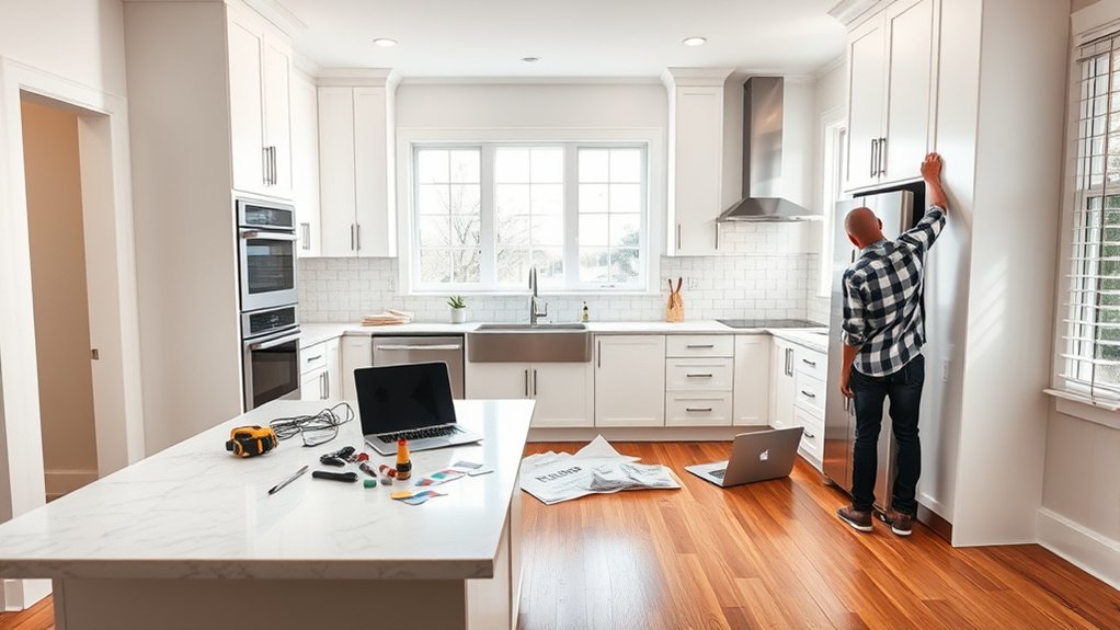 kitchen renovation process