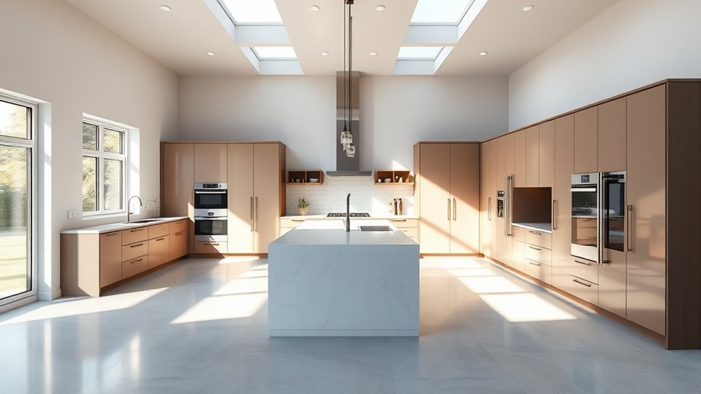 kitchen size and layout costs