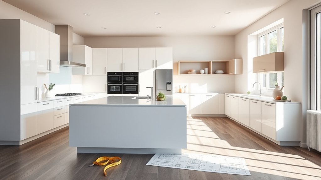 kitchen size influences remodeling costs