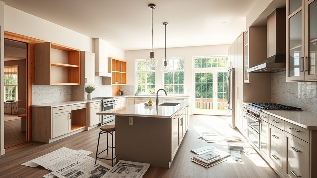 kitchen size influences remodeling costs