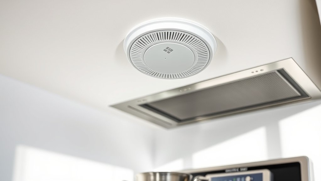 kitchen smoke detector maintenance