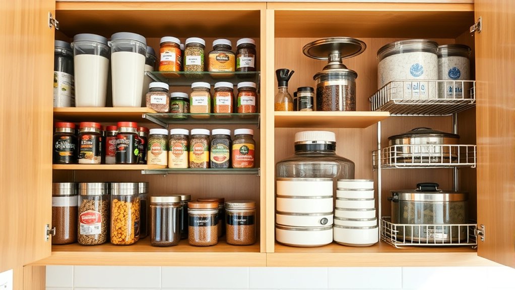 maximize cabinet space efficiently