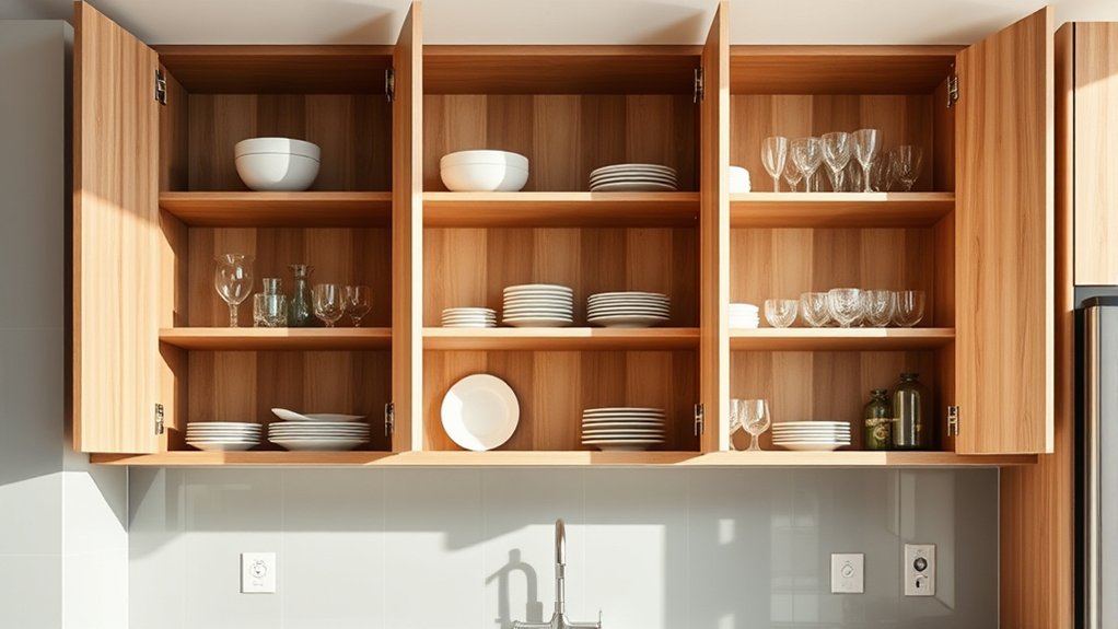 optimal cabinet depth balance