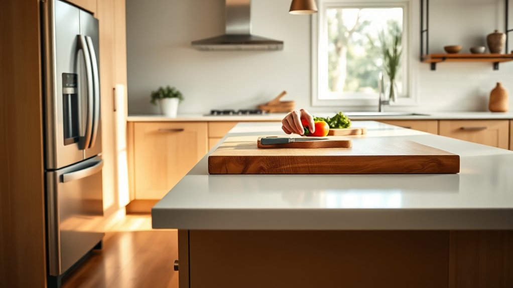 optimal kitchen island height selection