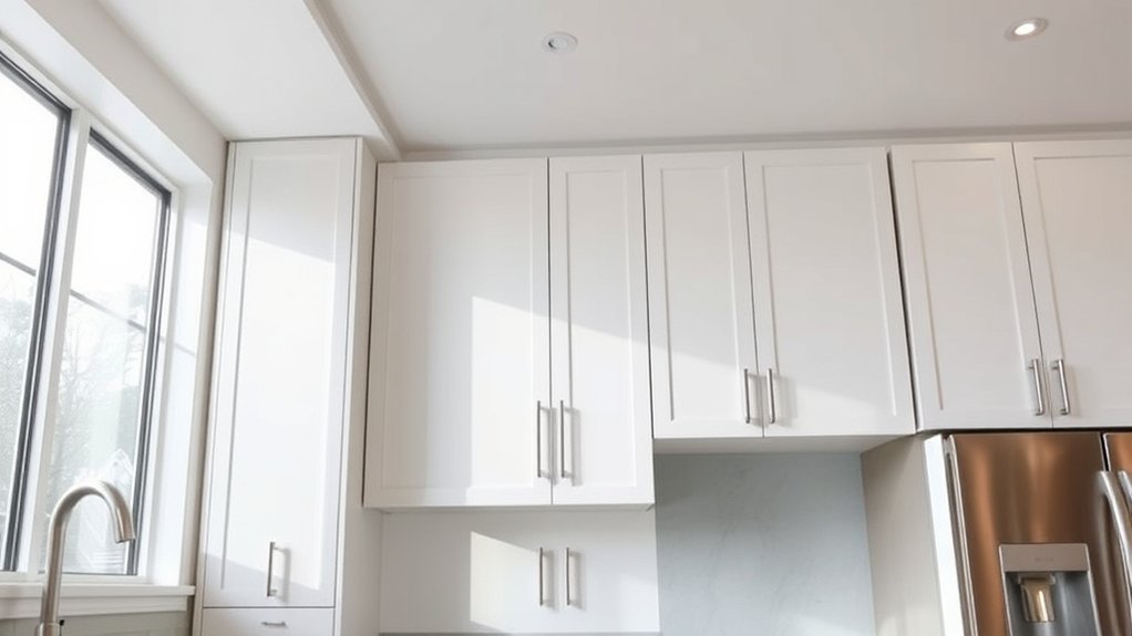 optimal tall cabinet height