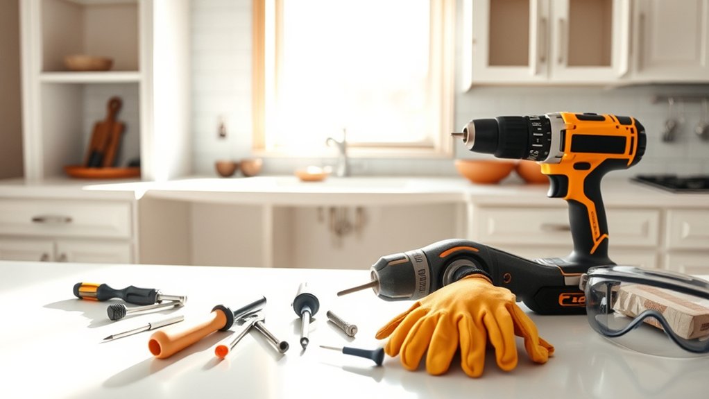 organize tools and workspace