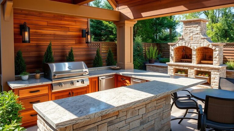 outdoor kitchen cost factors